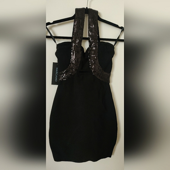 Marciano Bodycon Black Dress - Picture 1 of 2